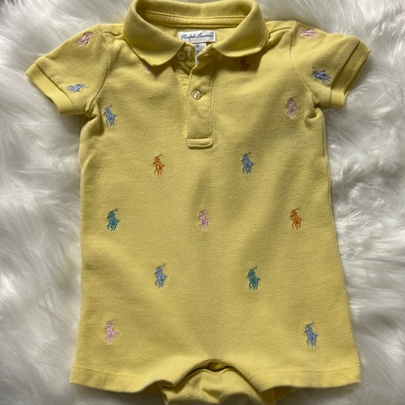 Ralph Lauren Infant Romper Sz 3 months - Picture 1 of 4